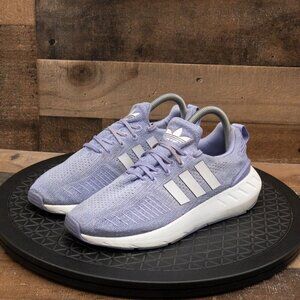 ADIDAS SWIFT RUN 22 WOMENS ATHLETIC SHOES RUNNING WALKING GYM LIGHT PURPLE SZ 7